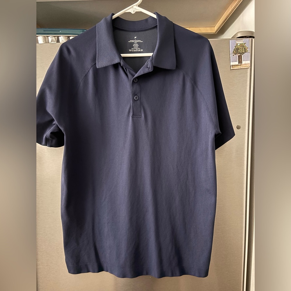 Fabletics Dark Blue Polo Shirt